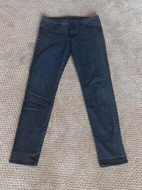 Kut From the Kloth Black Diana Fab Ab Skinny Stretch Denim Jeans Size 10 EUC